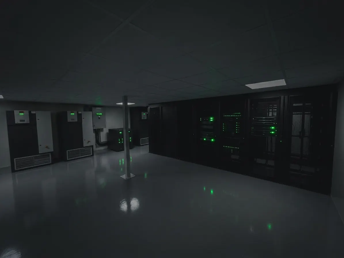 Fast2host Cambridge Tier III server hall with HPE ProLiant racks ready for NVIDIA GPU workloads