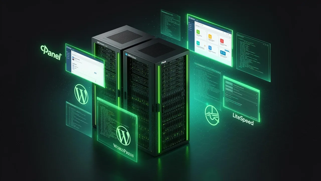 Dedicated Linux and Windows web hosting servers with cPanel and Plesk in the Fast2host Cambridge data centre